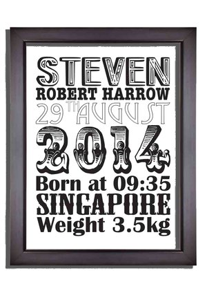 boys name text